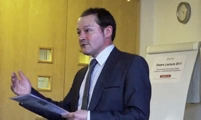 Head and shoulders of Stephen Capper.